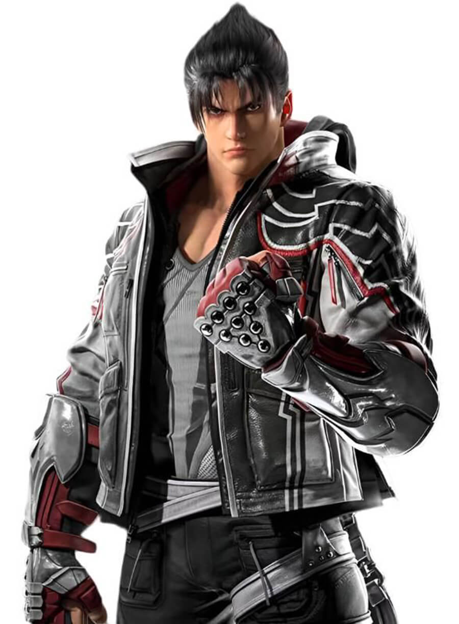 Tekken 8 Jin Kazama Leather Jacket