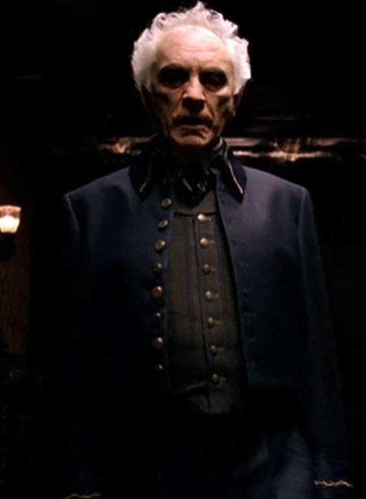 Terence Stamp Ramsley The Haunted Mansion Frock Coat