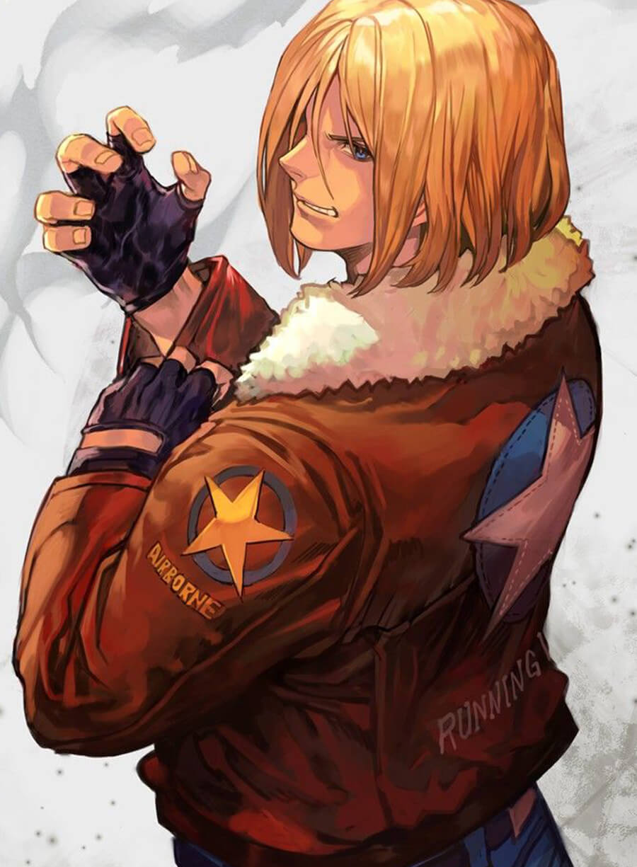 Terry Bogard Fatal Fury: King of Fighters Leather Jacket