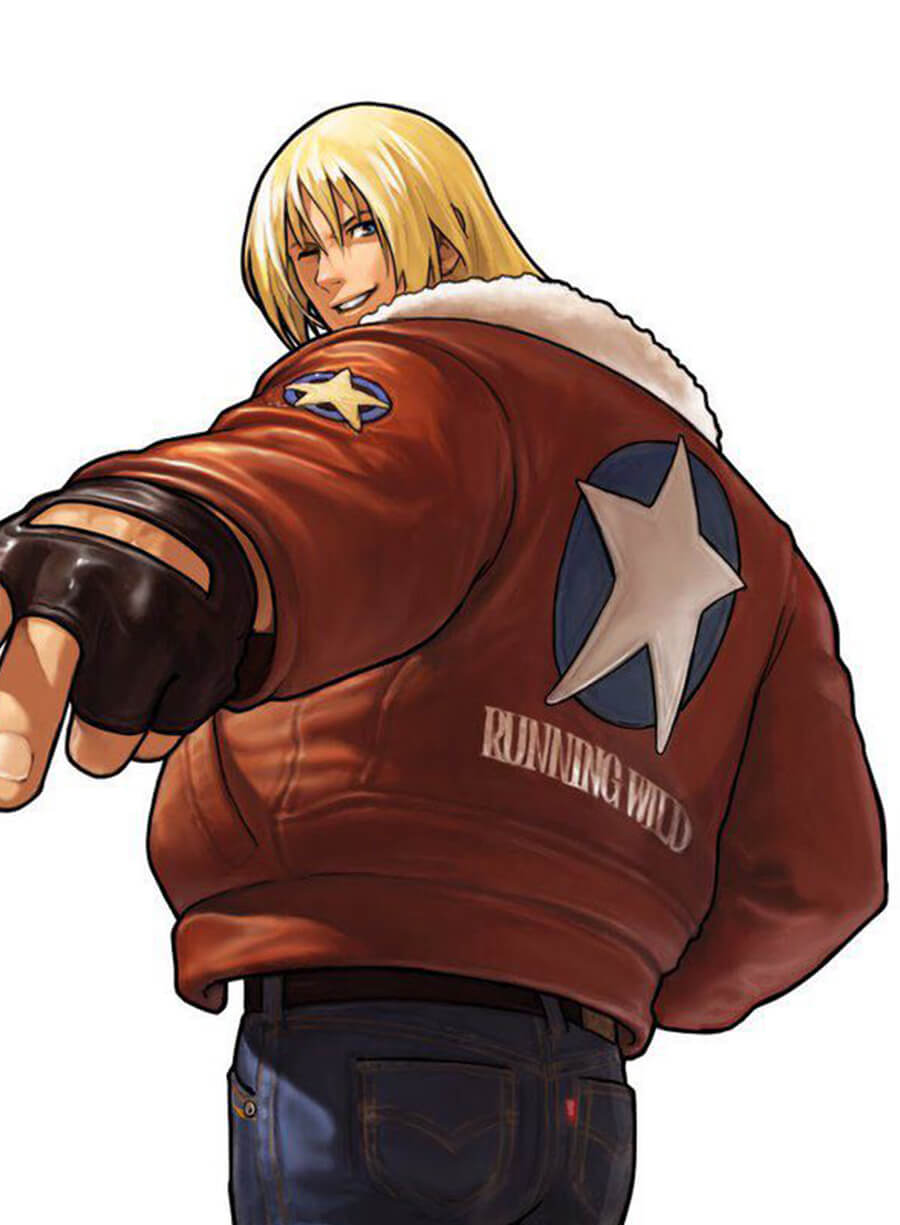 Terry Bogard Fatal Fury: King of Fighters Leather Jacket