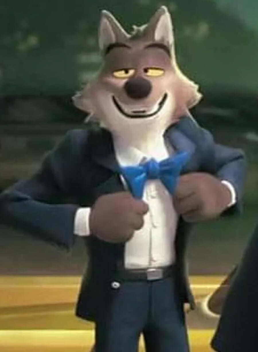 The Bad Guys 2 Mr. Wolf Blue Blazer
