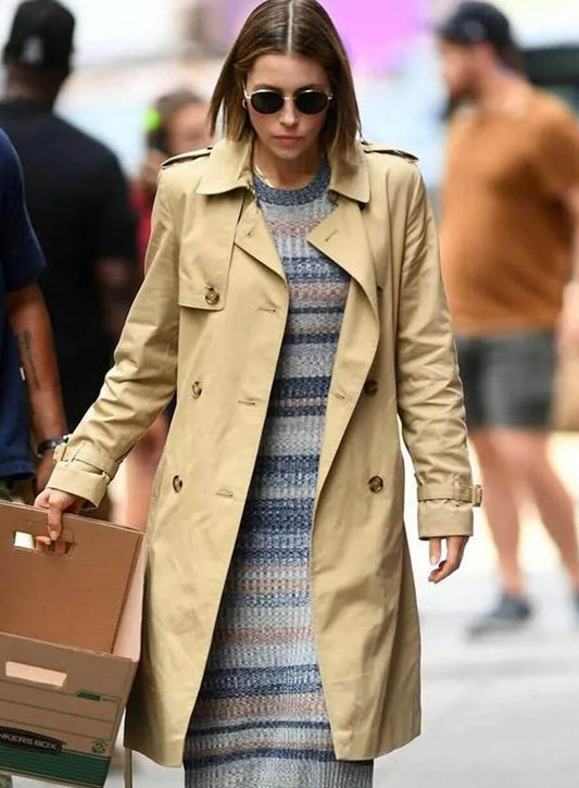 The Better Sister 2025 Jessica Biel Trench Coat