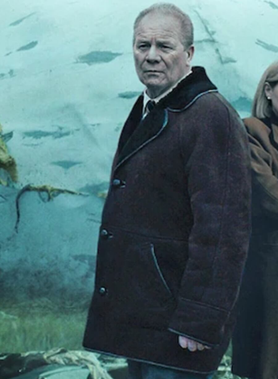 The Bombing of Pan Am 103 Peter Mullan  Brown Jacket