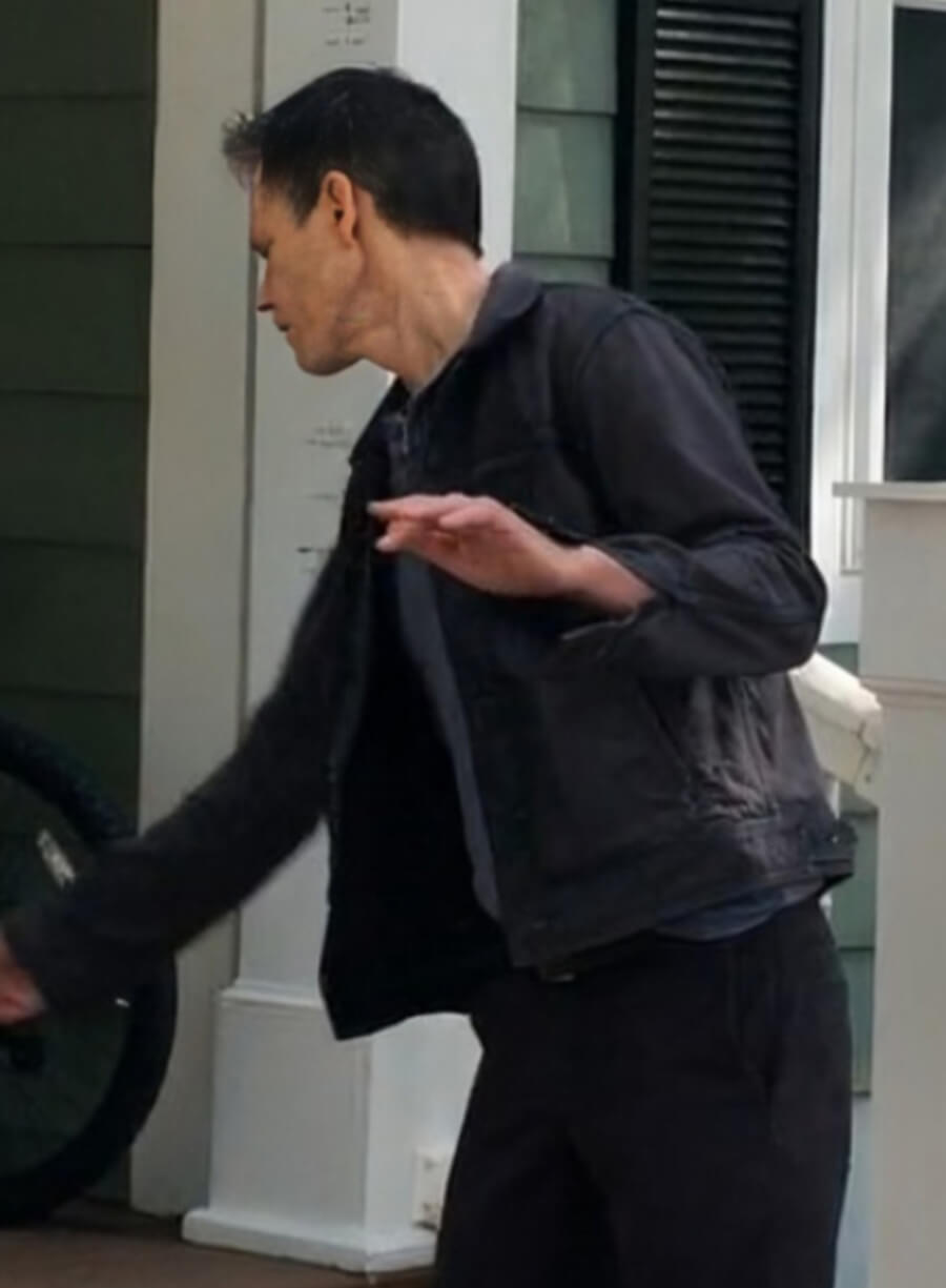 The Bondsman 2025 Kevin Bacon Black Jacket