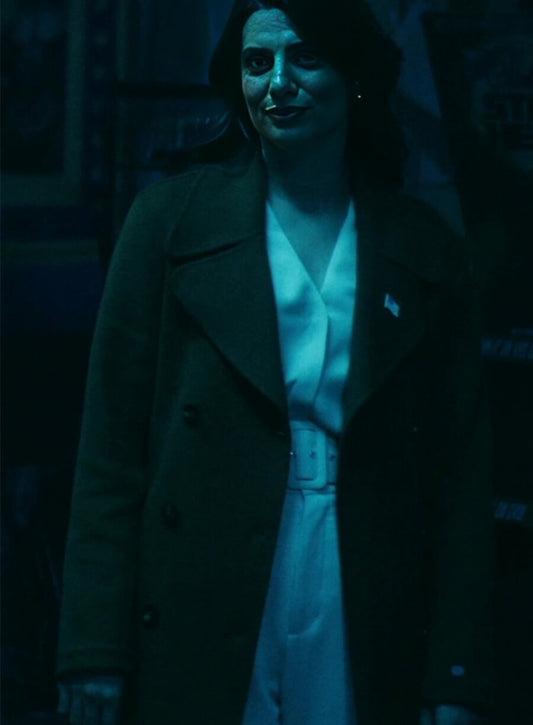 Victoria Neuman Wool Long Coat