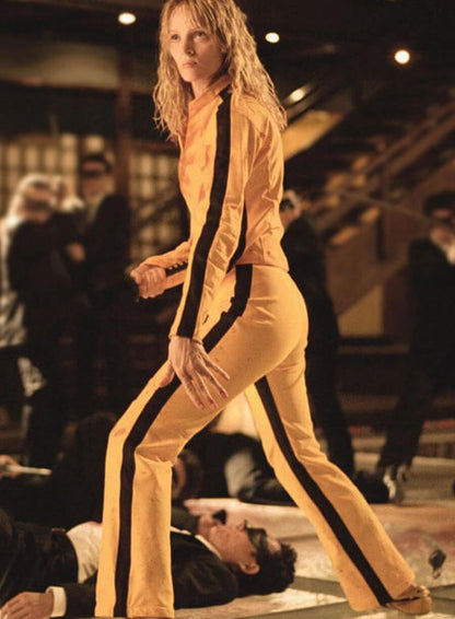 The Bride Kill Bill Yellow Jumpsuit