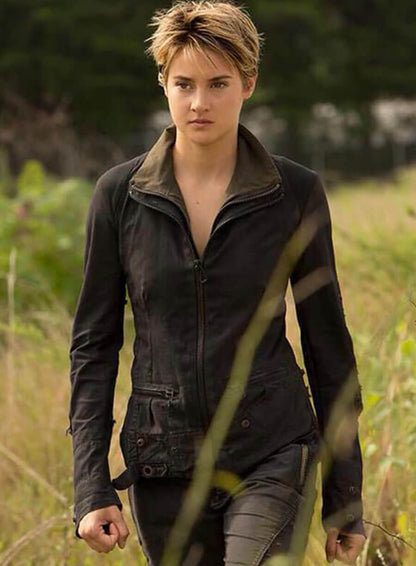The Divergent Series Tris Insurgent Black Jacket 