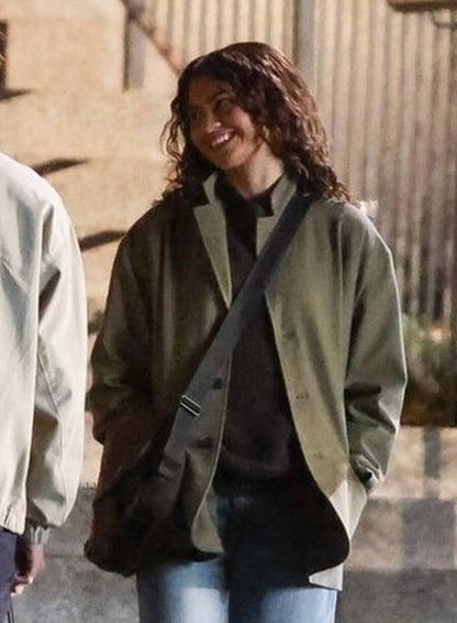 The Drama 2026 Zendaya Green Jacket