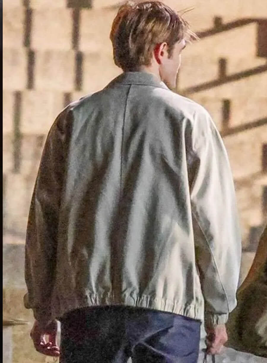 The Drama Robert Pattinson Grey Jacket