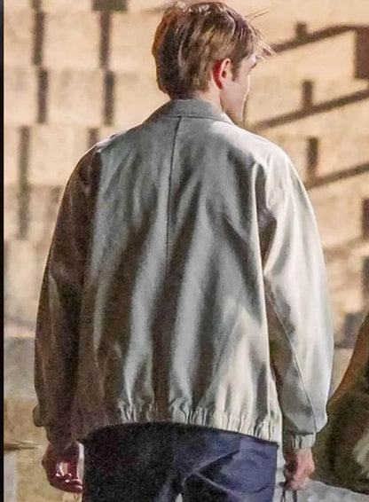 The Drama Robert Pattinson Grey Jacket