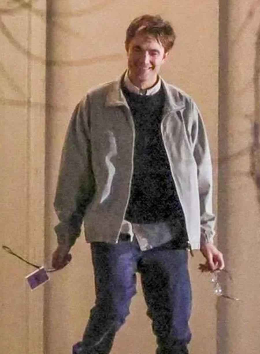 The Drama Robert Pattinson Grey Jacket