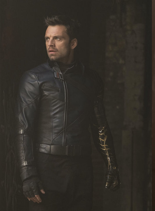 The Falcon and the Winter Soldier Bucky Barnes Black Jacket