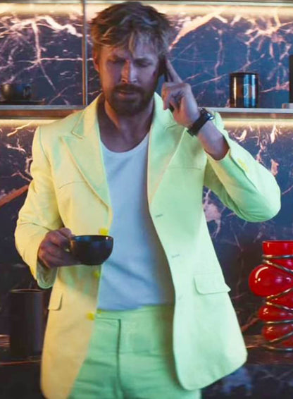 Ryan Gosling Yellow Blazer