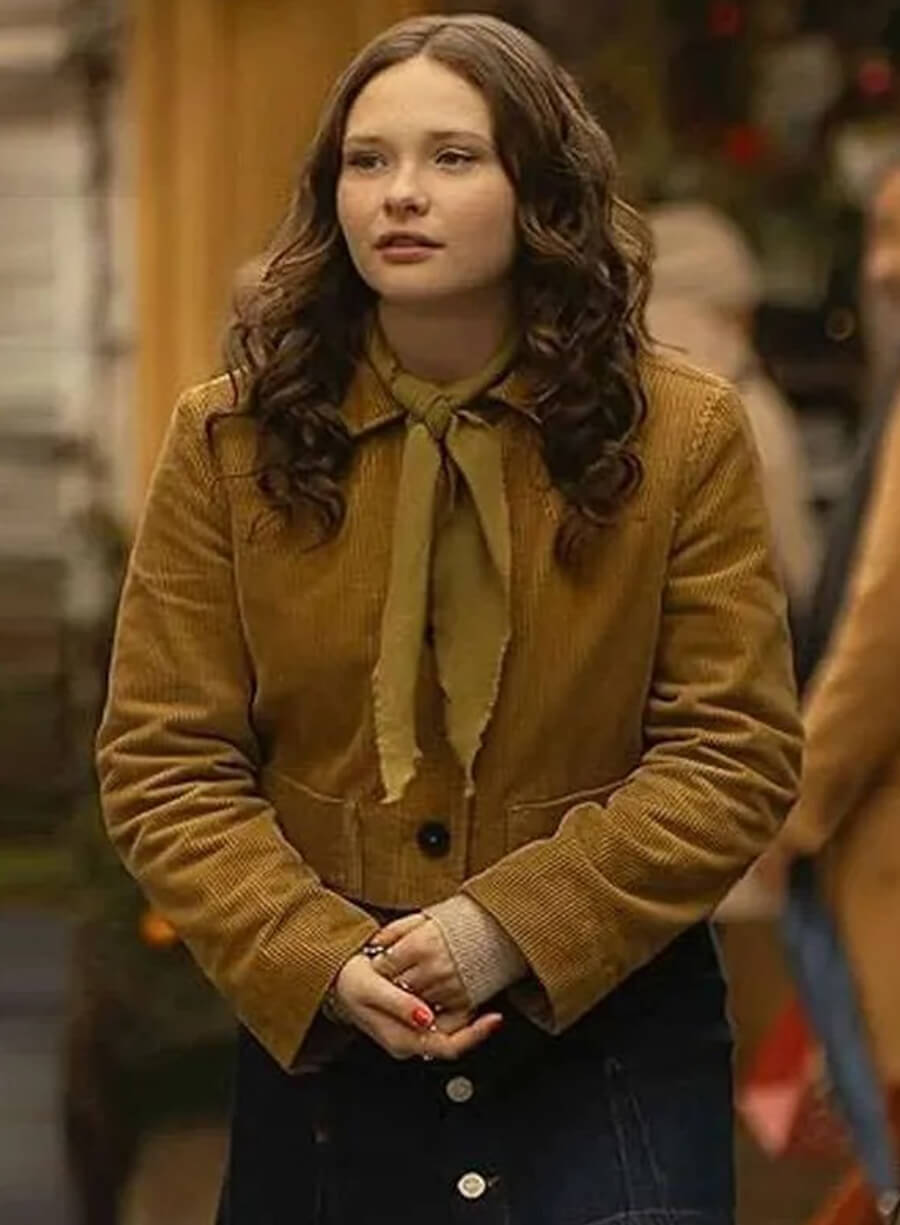 The Family Plan 2 Zoe Colletti Corduroy Jacket