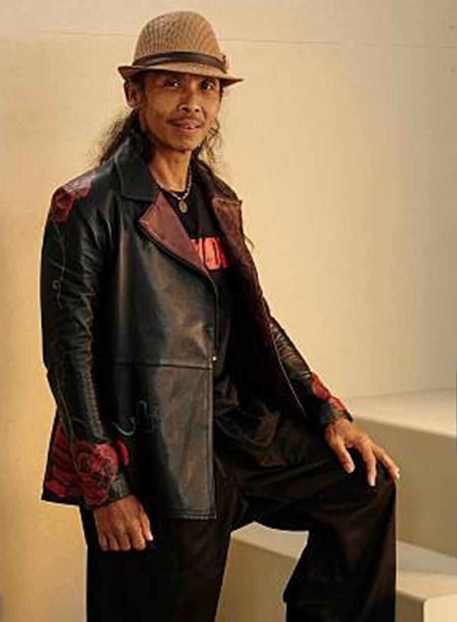 The Furious 2026 Yayan Ruhian Black Leather Jacket