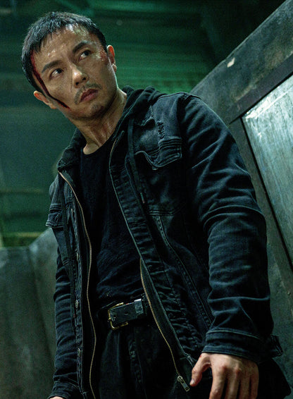 The Furious 2026 Yayan Ruhian Black Leather Jacket