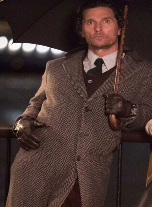 The Gentlemen Michael Pearson Wool Coat