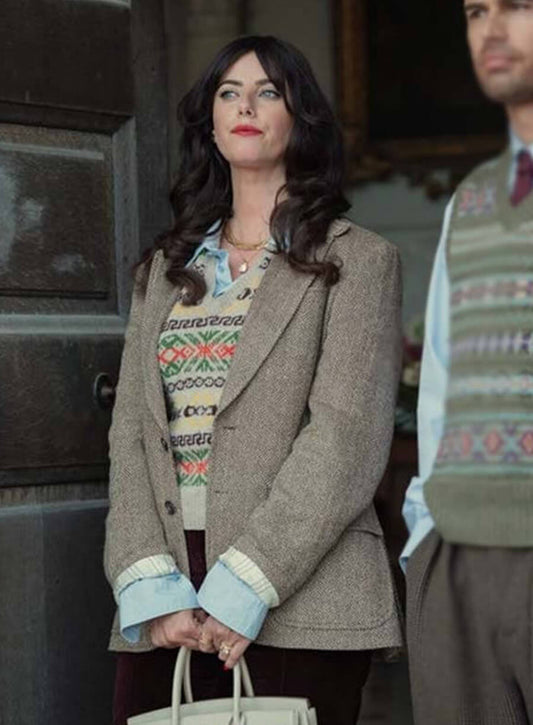 The Gentlemen S02 Kaya Scodelario Brown Blazer