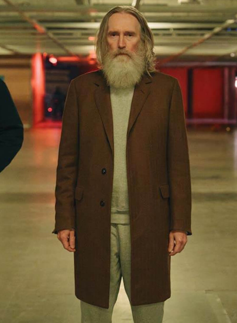 The Gentlemen S02 Pearce Quigley Brown Wool Coat