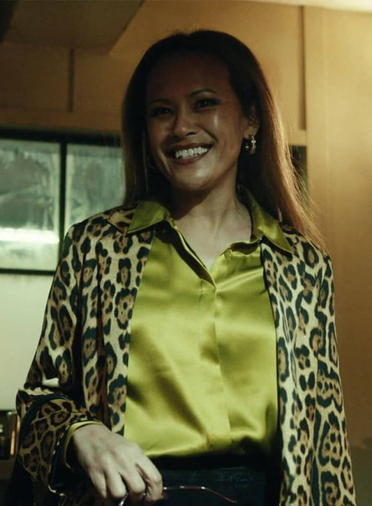 Mercy Leopard blazer