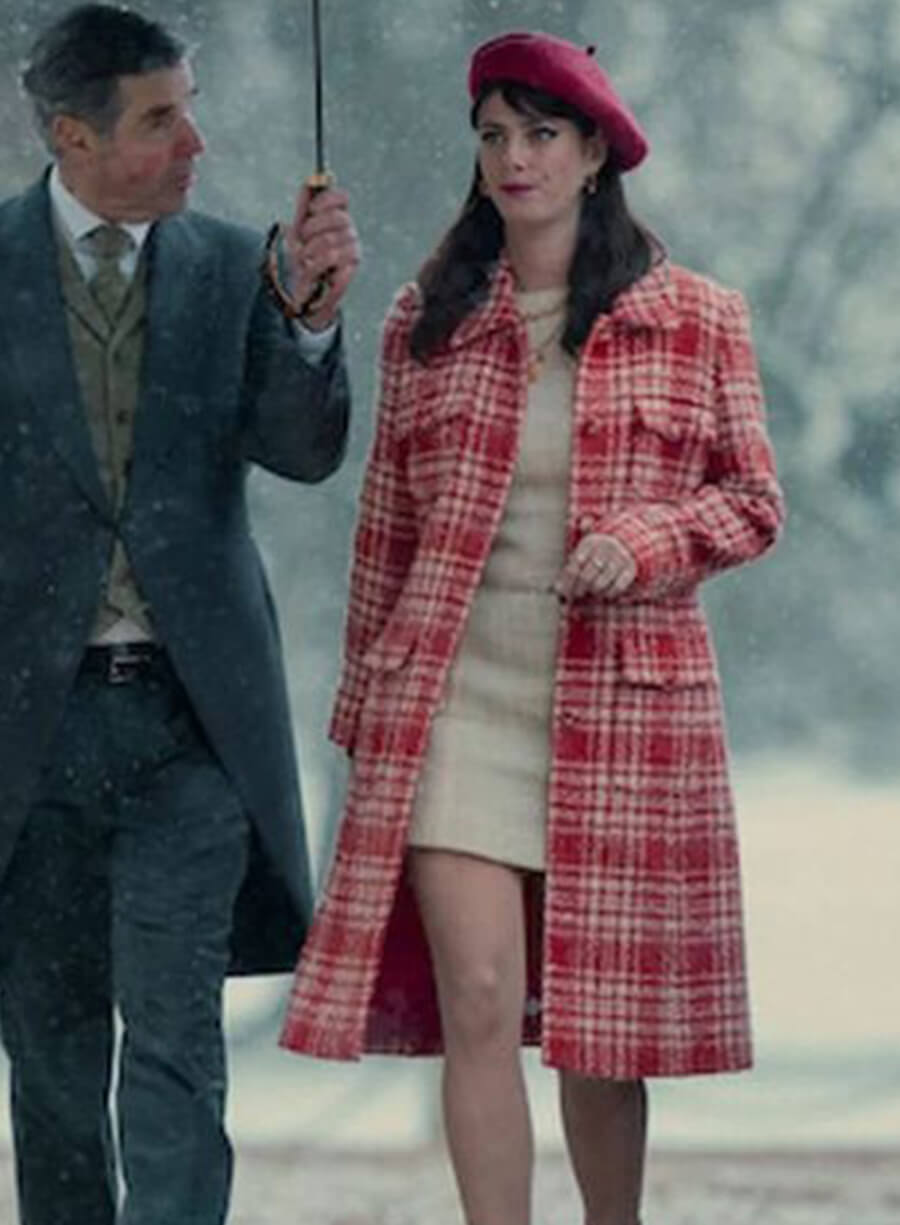 Susie Glass Plaid Coat