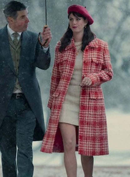 Susie Glass Plaid Coat