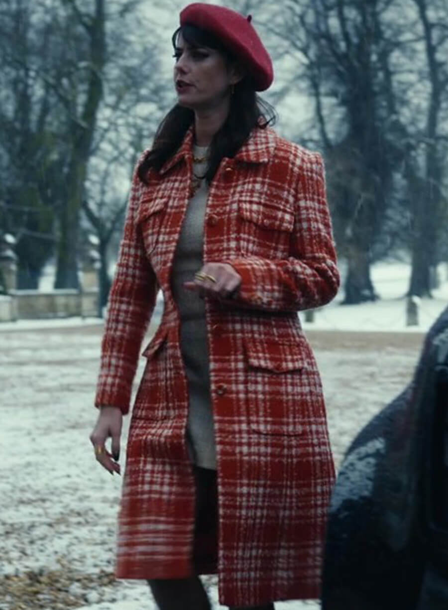 Susie Glass Plaid Coat