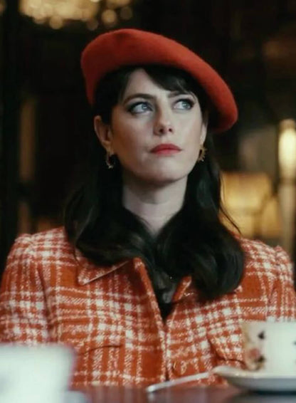 Susie Glass Plaid Coat