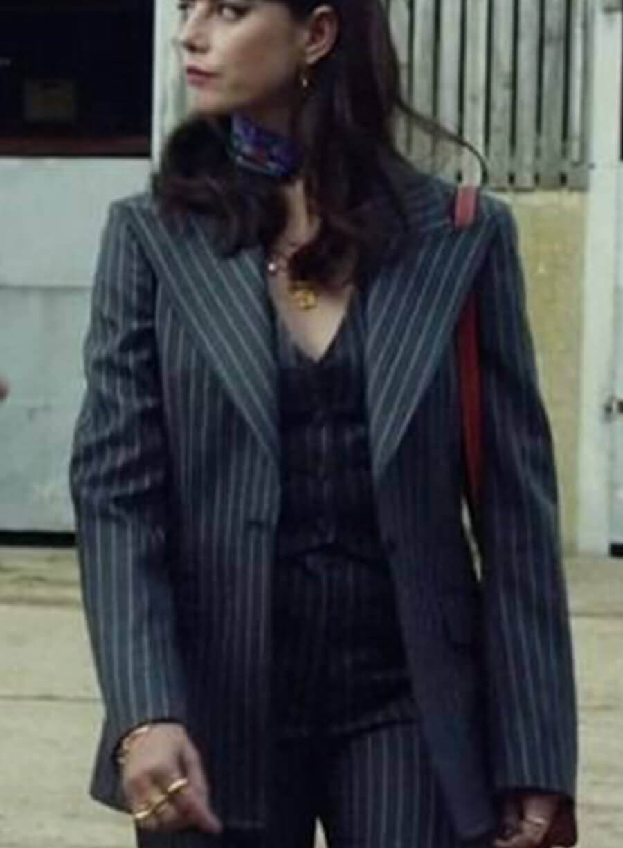 Susie Glass Striped Blazer