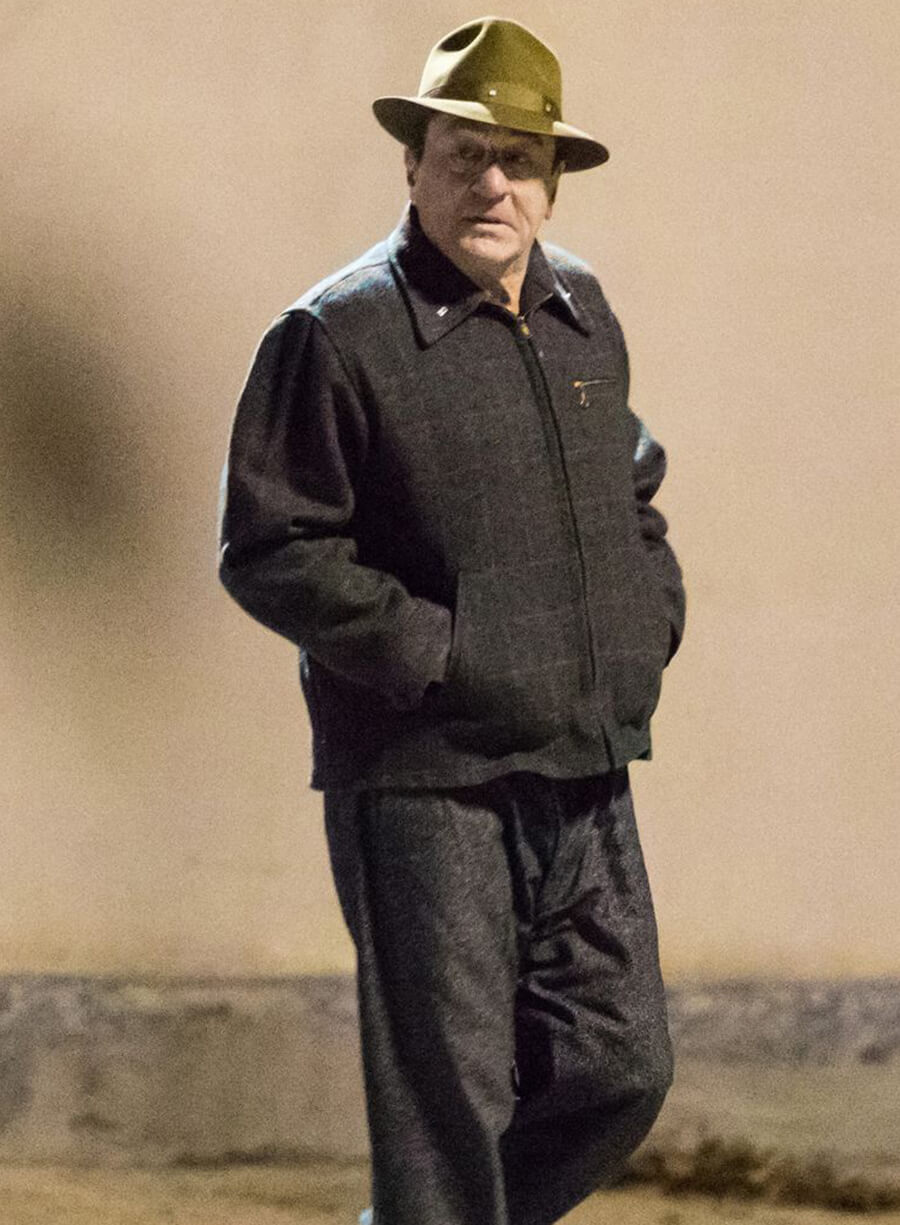 The Irishman Frank Sheeran Wool Jacket