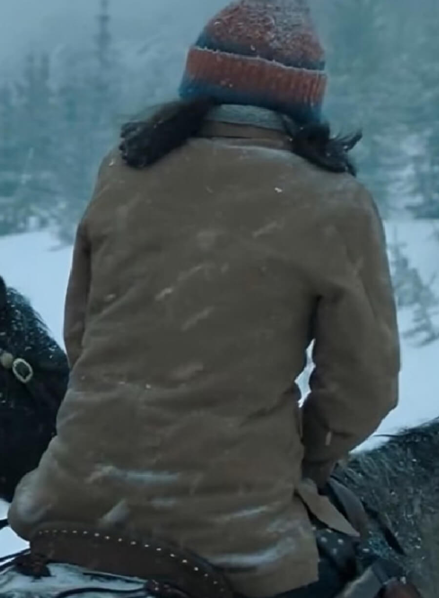 The Last Of Us S02 Isabela Merced Brown Jacket