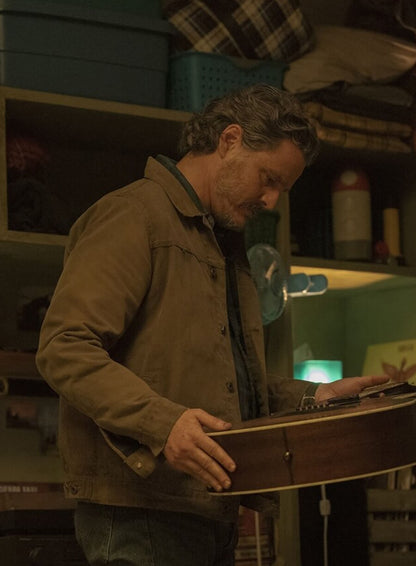 The Last Of Us S02 Pedro Pascal Brown Jacket