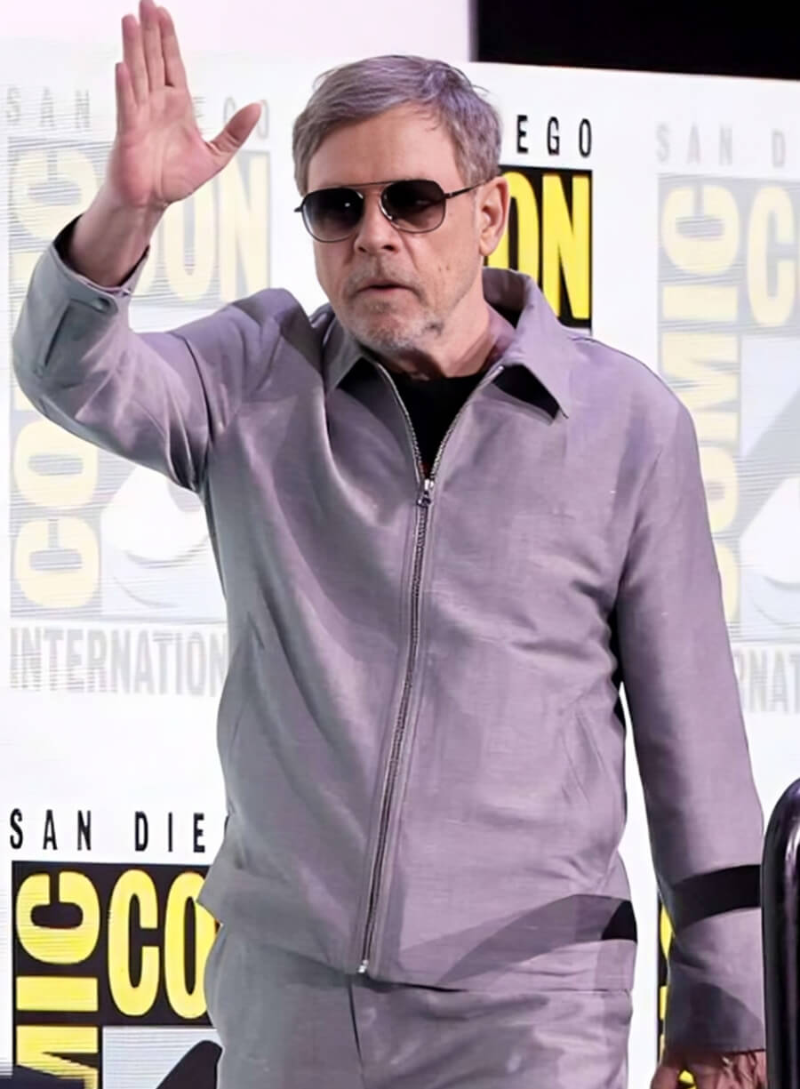 The Long Walk Mark Hamill Grey Jacket