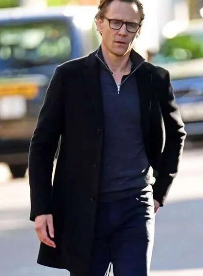 The Night Manager S02 Tom Hiddleston Black Coat