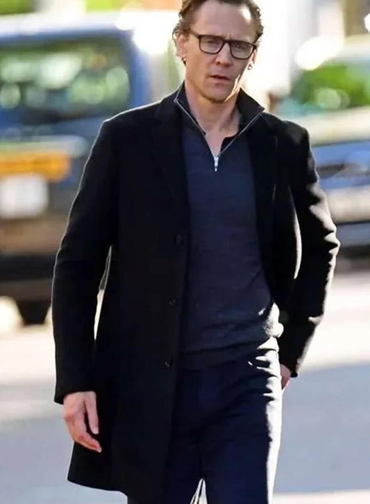 The Night Manager S02 Tom Hiddleston Black Coat