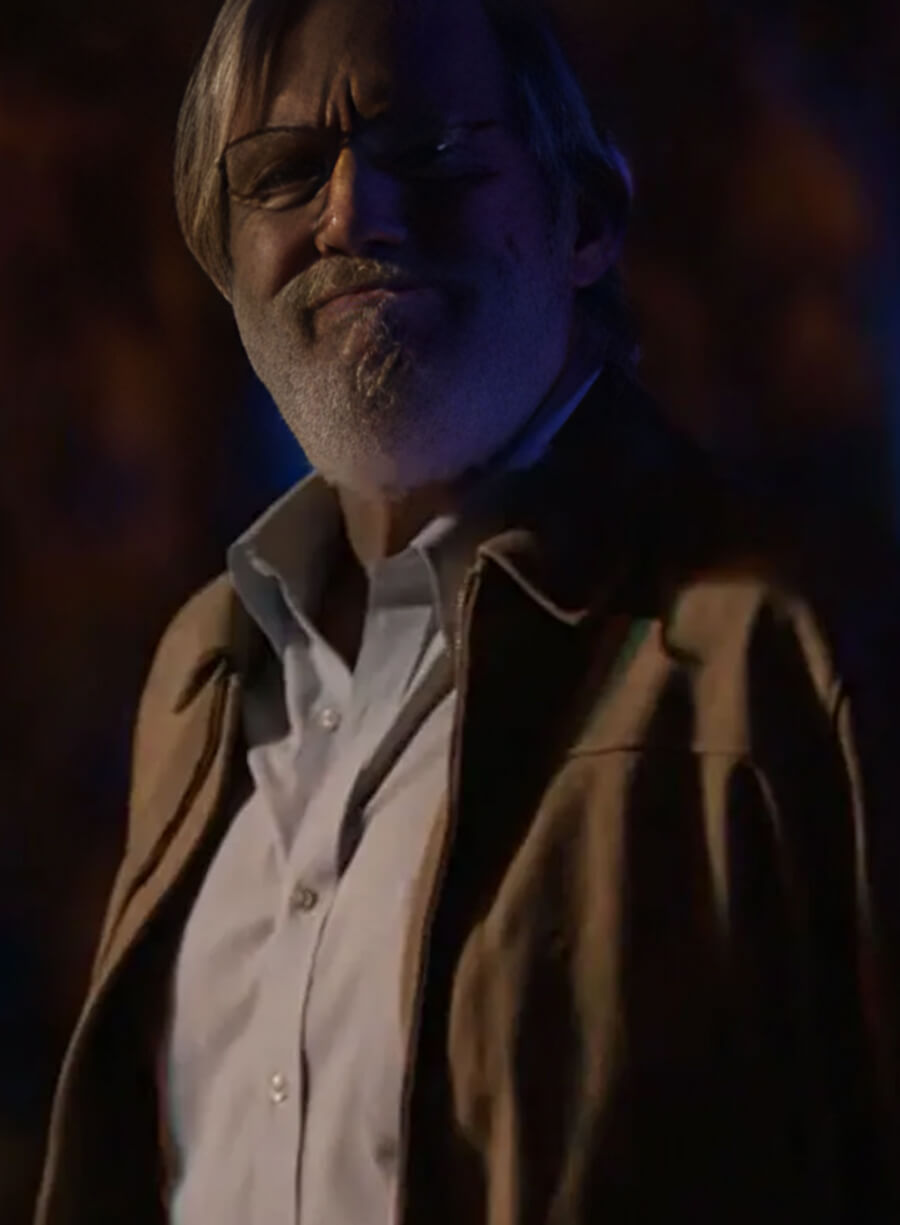 The Old Man Dan Chase Brown Suede Leather Jacket