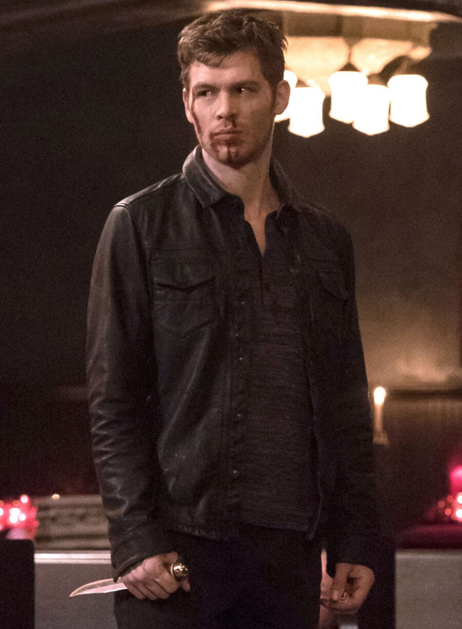The Originals S02 Niklaus Mikaelson Black Leather Jacket