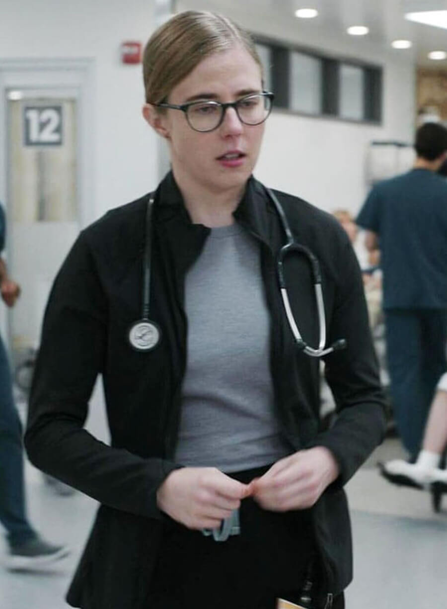 The Pitt Season 01 Dr Melissa Black Cotton Jacket