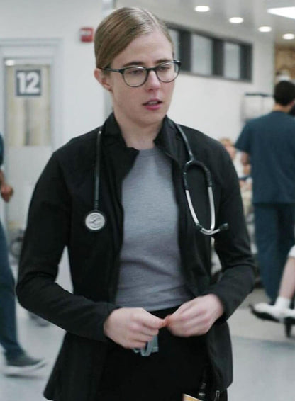 The Pitt Season 01 Dr Melissa Black Cotton Jacket