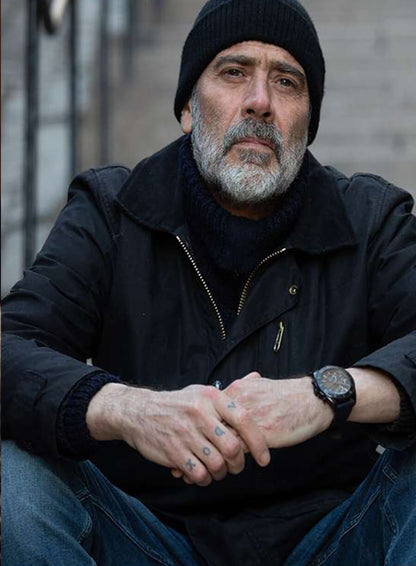 The Postcard Killings Jeffrey Dean Morgan Black Jacket