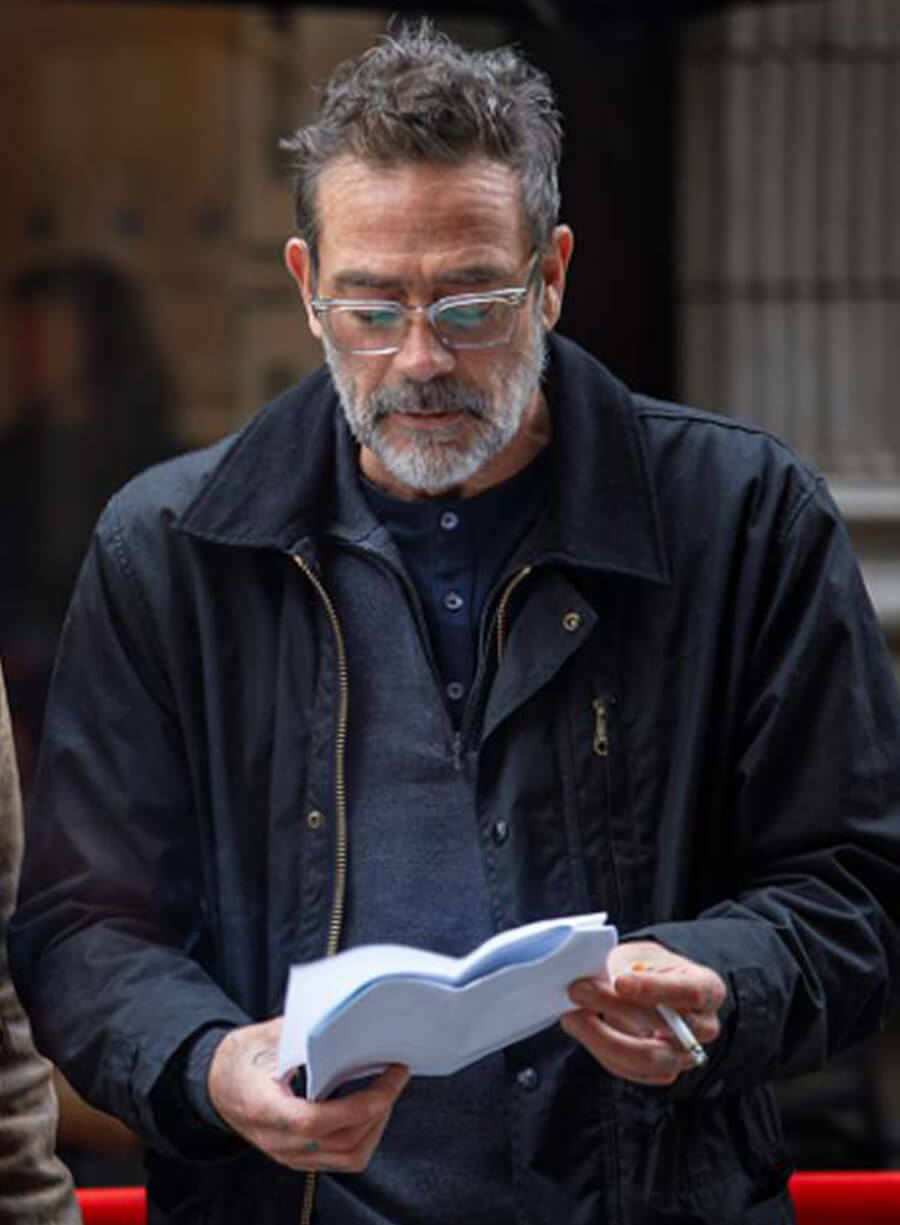 The Postcard Killings Jeffrey Dean Morgan Black Jacket