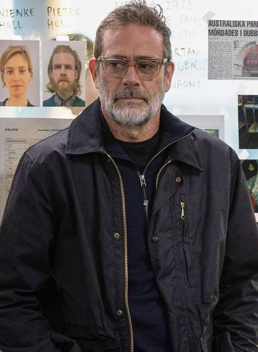 The Postcard Killings Jeffrey Dean Morgan Black Jacket
