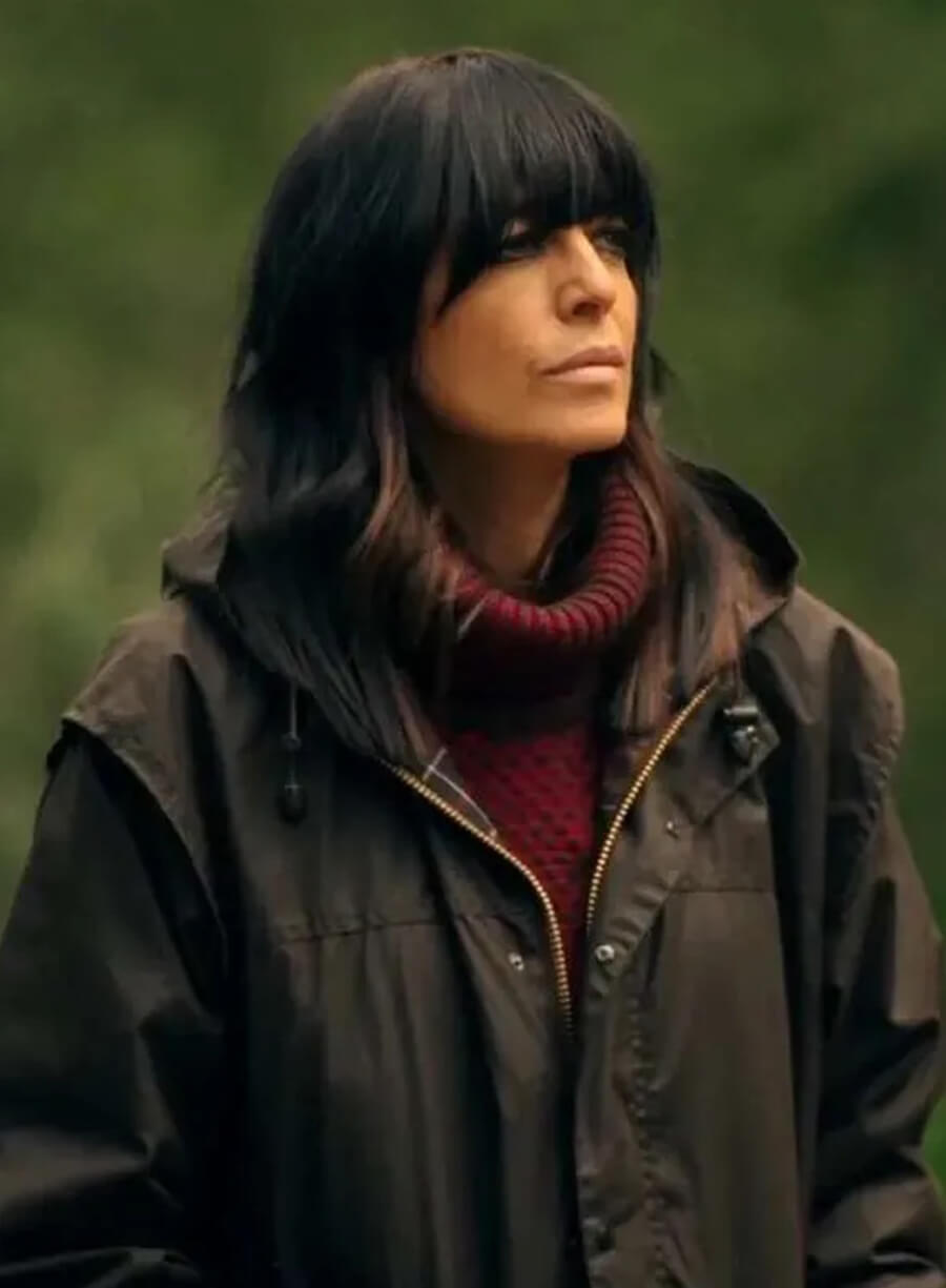 The Traitors UK 2024 Claudia Winkleman Black Jacket