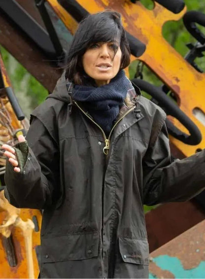 The Traitors UK 2024 Claudia Winkleman Black Jacket