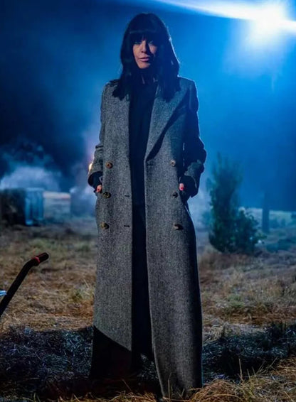 The Traitors UK S02 Claudia Winkleman Grey Coat
