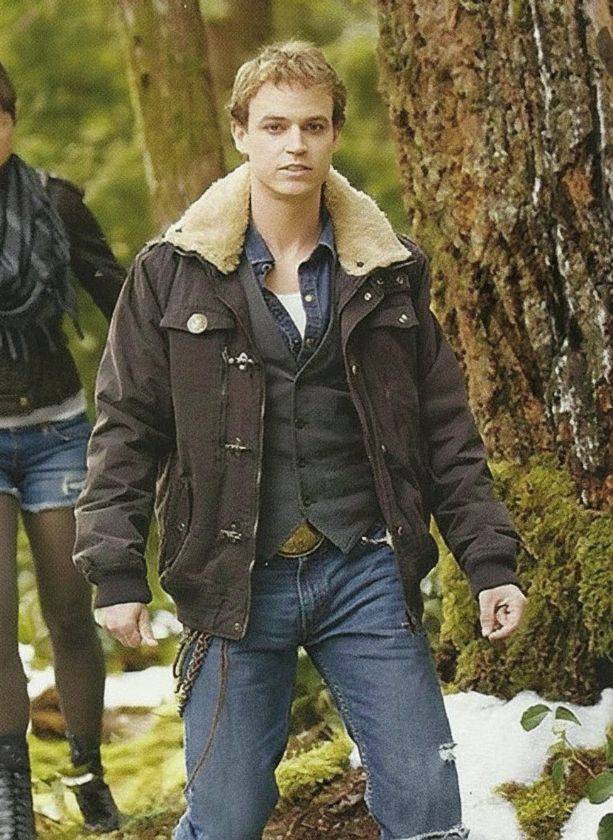 The Twilight Saga: Breaking Dawn 2 Benjamin Brown Sherpa Jacket