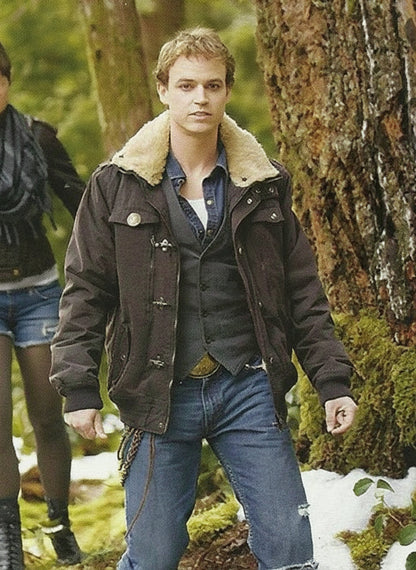 The Twilight Saga: Breaking Dawn 2 Benjamin Brown Sherpa Jacket