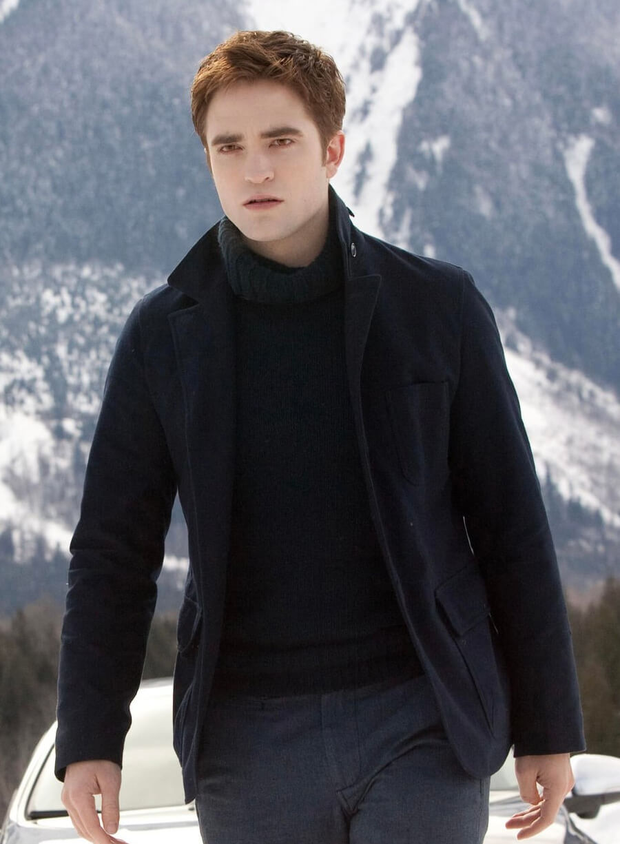 The Twilight Saga: Breaking Dawn 2 Edward Cullen Black Jacket