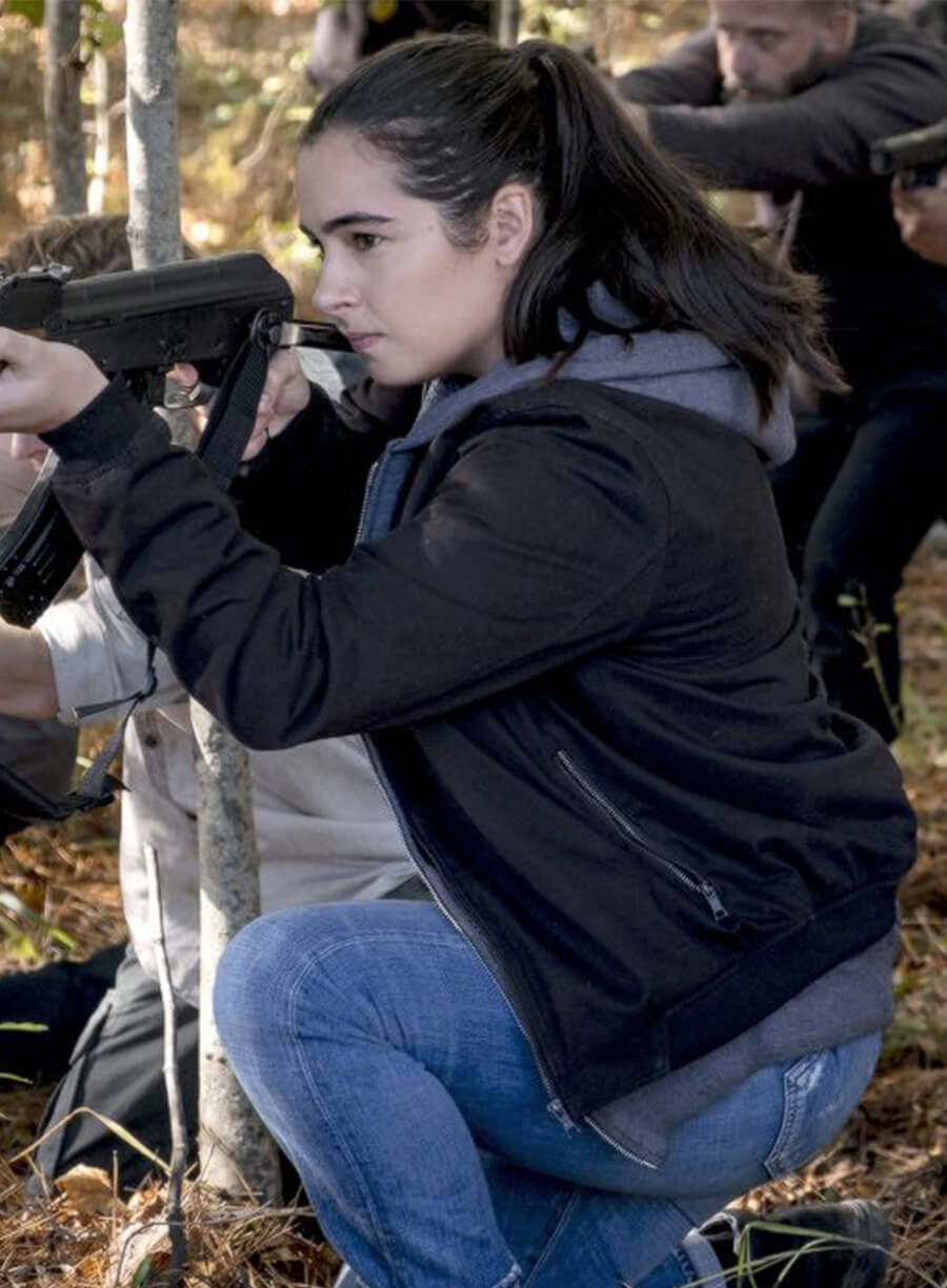 Alanna Masterson Bomber Jacket