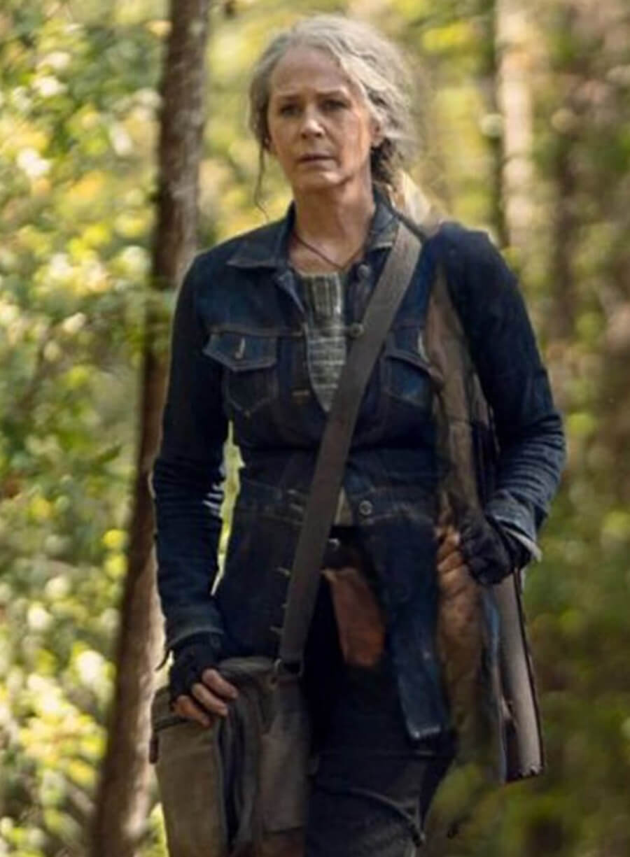 The Walking Dead S10 Carol Peletier Blue Denim Jacket